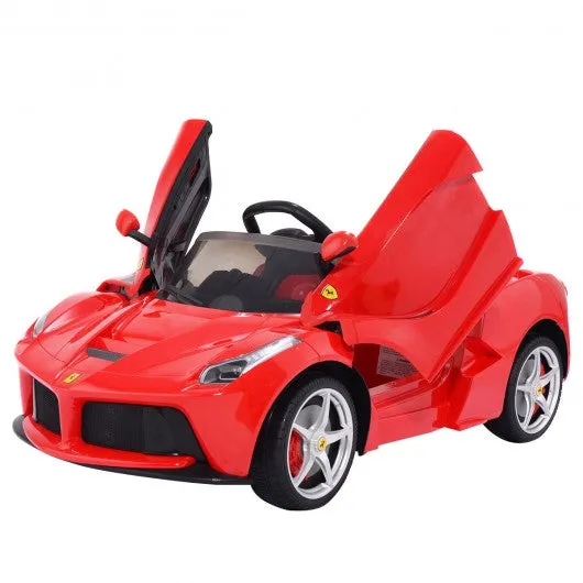 12 V LaFerrari Kids Ride on Car w/ RC   MP3   LED Lights