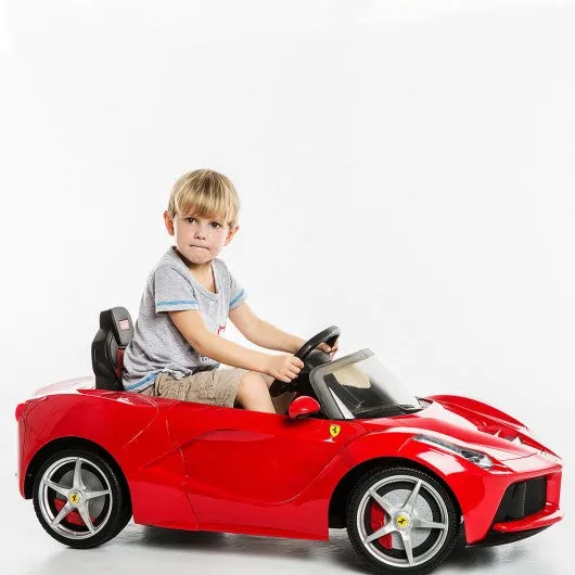 12 V LaFerrari Kids Ride on Car w/ RC   MP3   LED Lights