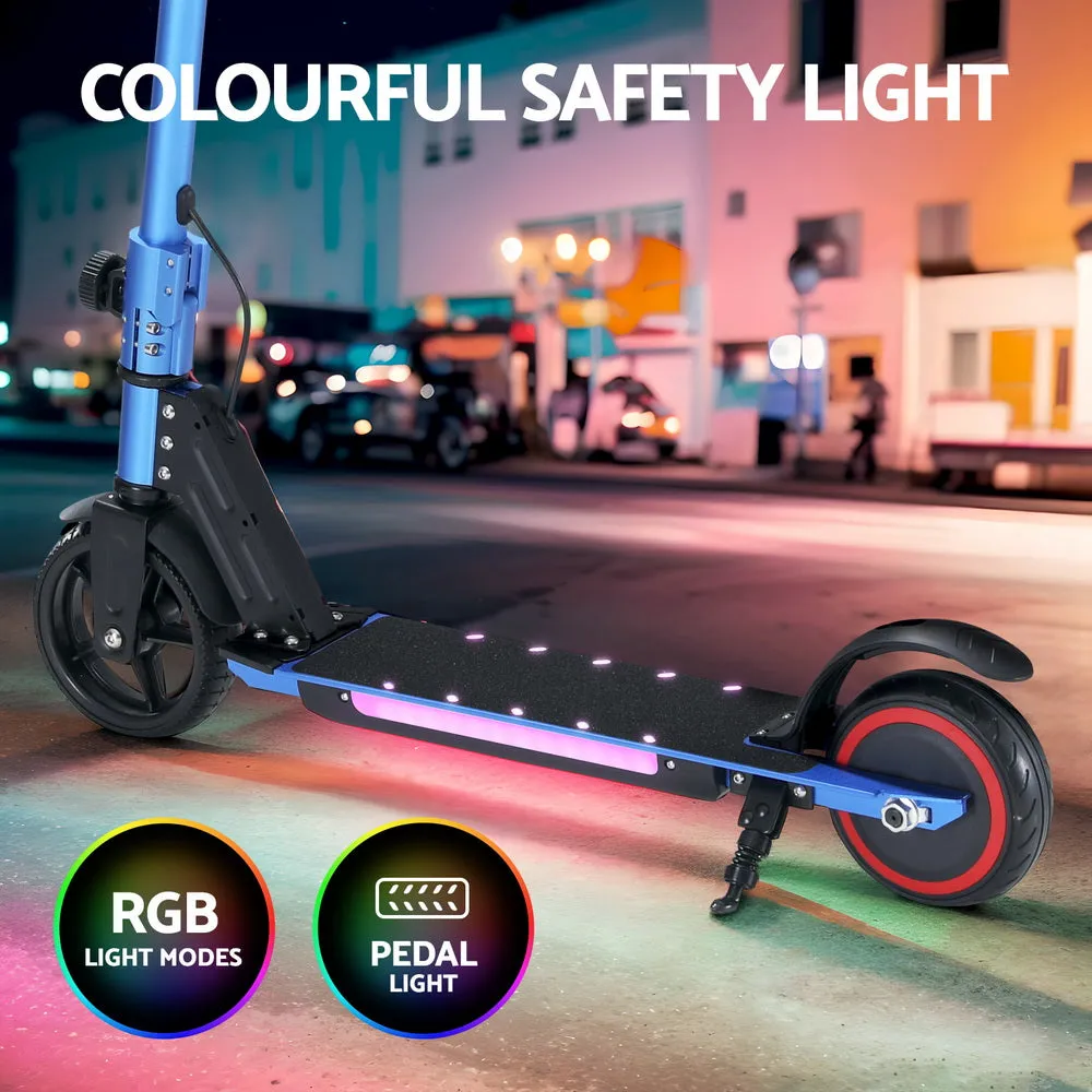 130W Foldable Electric Scooter with LED & RGB Lights - [Brand Name]