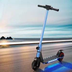 130W Foldable Electric Scooter with LED & RGB Lights - [Brand Name]