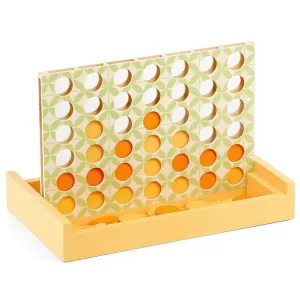 4 In A Row Classic Wooden Board Game