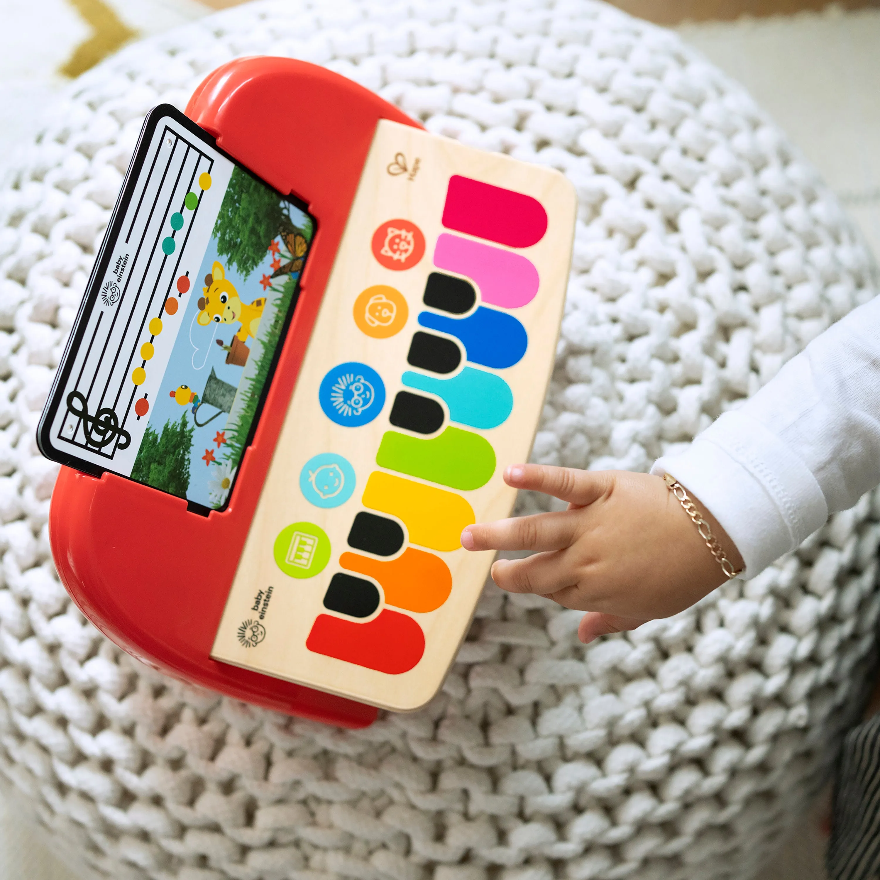 Baby Einstein Cals First Melodies Magic Touch Piano Wooden Musical Baby Toy