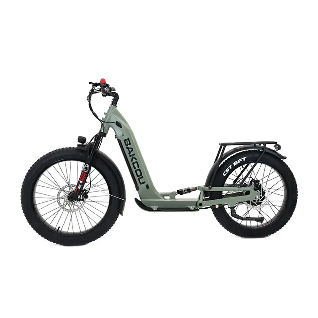 Bakcou Grizzly 1000W 48V Fat Tire Electric Scooter