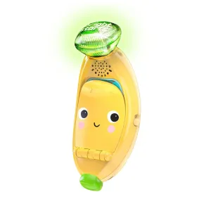 Bright Starts Babbling Banana Ring and Sing Interactive Activity Toy