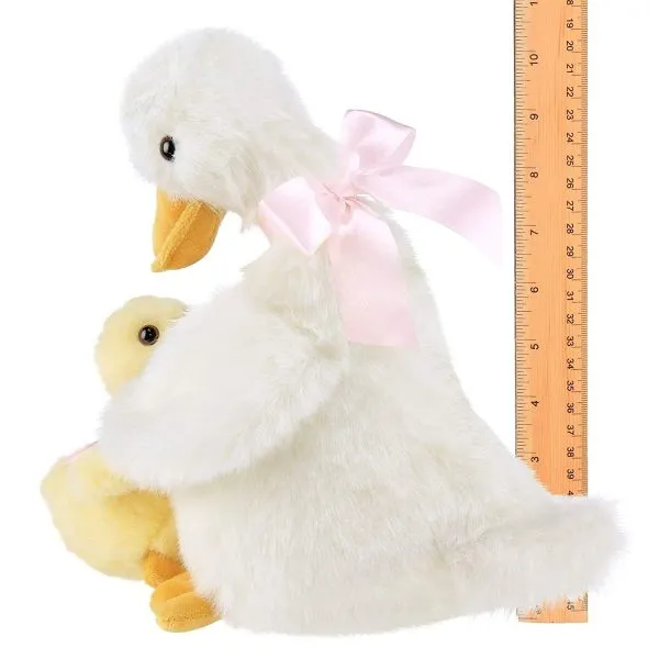 Downie & Duckie Plush Stuffed Duck with Baby