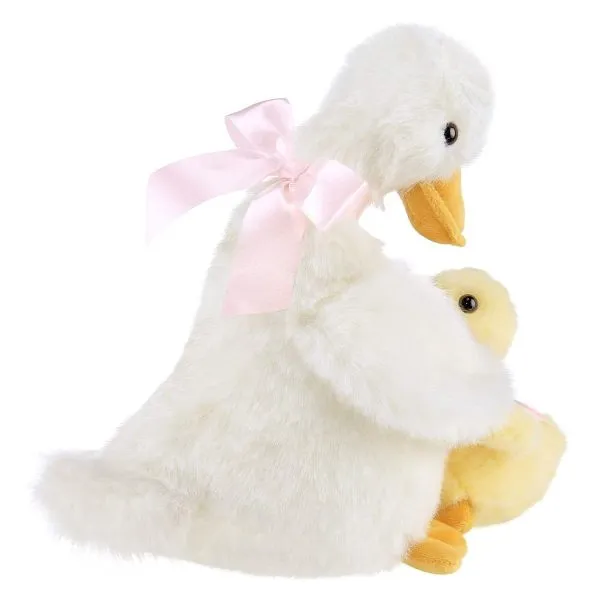 Downie & Duckie Plush Stuffed Duck with Baby