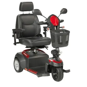 Drive Medical ventura320cs Ventura Power Mobility Scooter, 3 Wheel, 20" Captains Seat