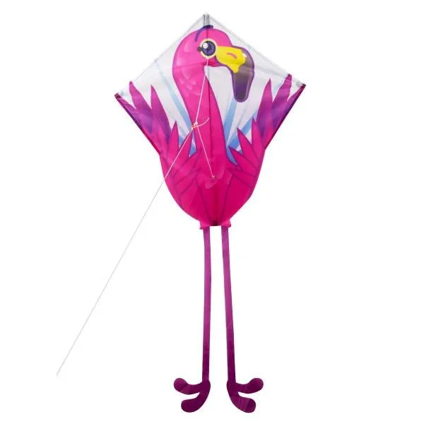 Eolo KITE'S READY 2 FLY - POP UP NYLON DIAMOND - FLAMINGO - PATENTED POPUP SYSTEM- KITE TOTE