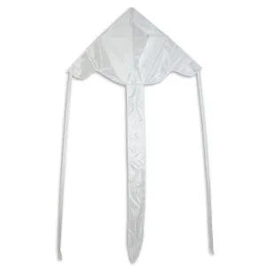 In the Breeze Solid Color Fly-Hi Kites - White