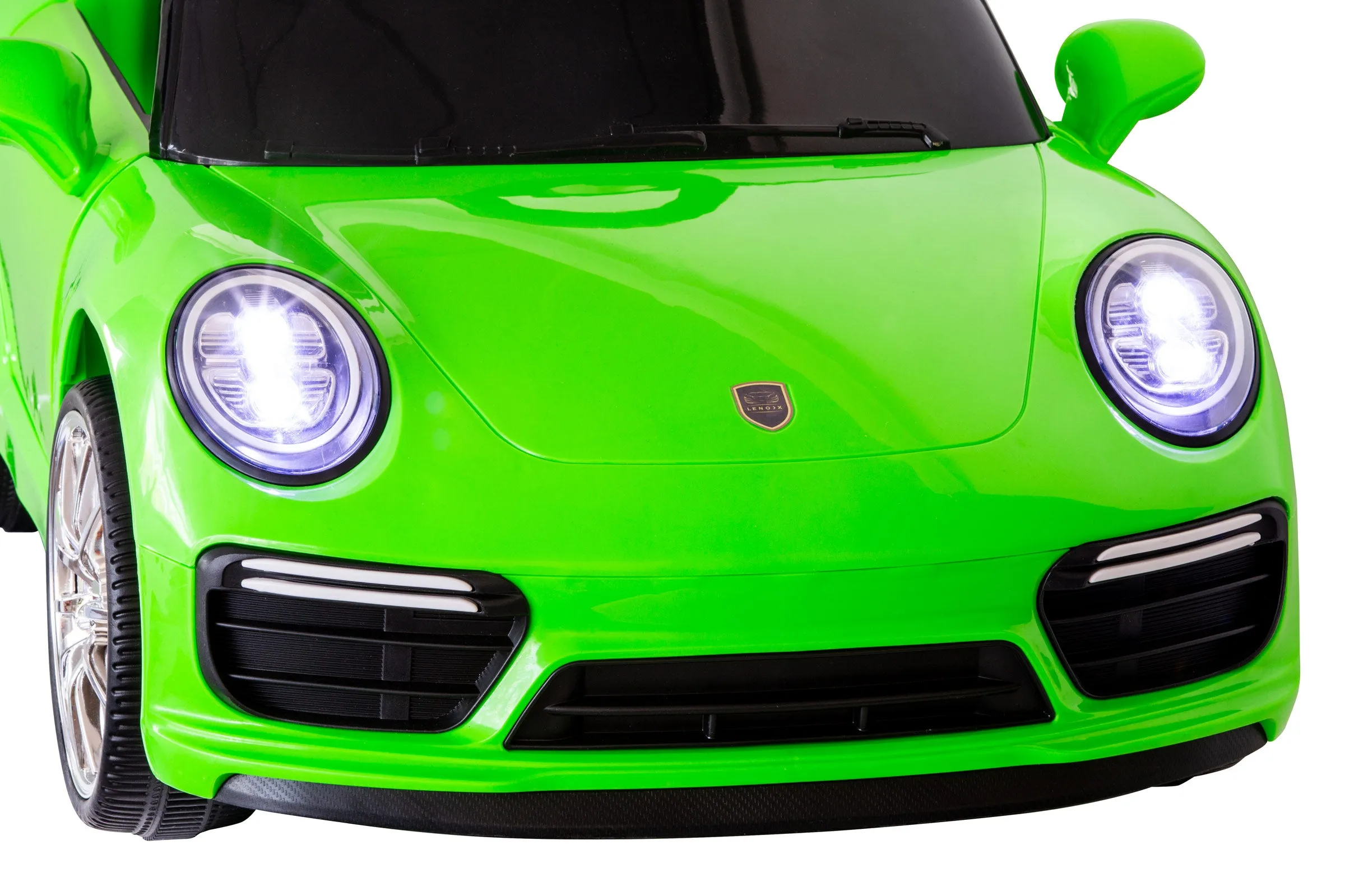 Porsche-inspired Design Ride-on (Green) Electric Car with Parental Remote Control